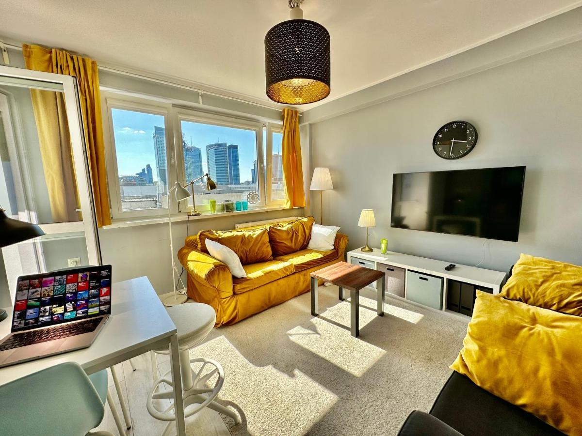 Gold 2 King Size Bed, Metro X2 Free Wifi, 50'Tv Netflix, Hbo, Appletv+ Apartment Warsawa Bagian luar foto