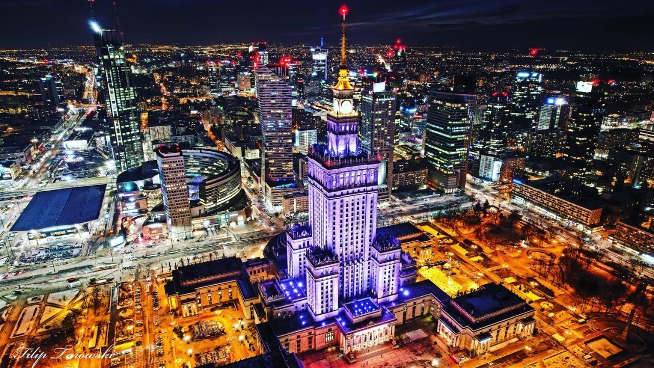 Gold 2 King Size Bed, Metro X2 Free Wifi, 50'Tv Netflix, Hbo, Appletv+ Apartment Warsawa Bagian luar foto